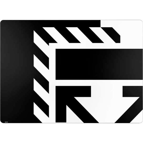 Black and White Geometric Shapes Universal Laptop 16in (13 x 9.4in) Skin